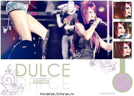 Concerte - Scz am pus una de 2 ori :D una in locul ultimei - Dulce Maria