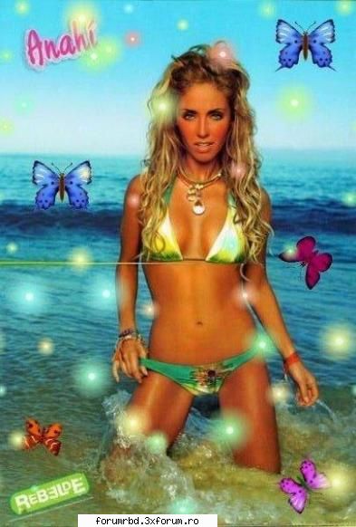 Poze cu Any in sutien - Pardo!E frumusica nu? - Anahi
